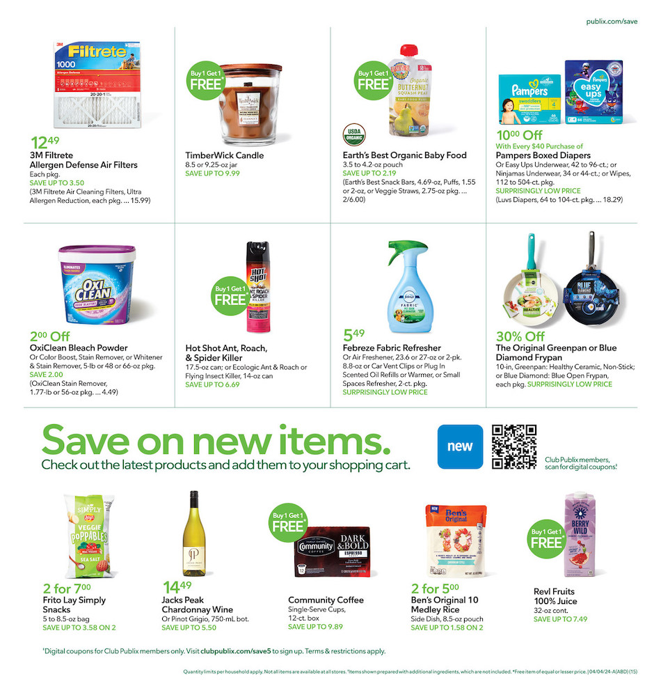 Publix Weekly Ad 3rd – 9th April 2024 Page 15