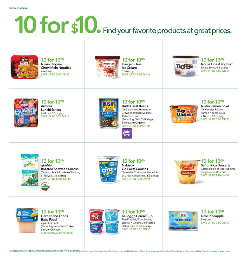 Publix Weekly Ad 3rd – 9th April 2024 Page 2