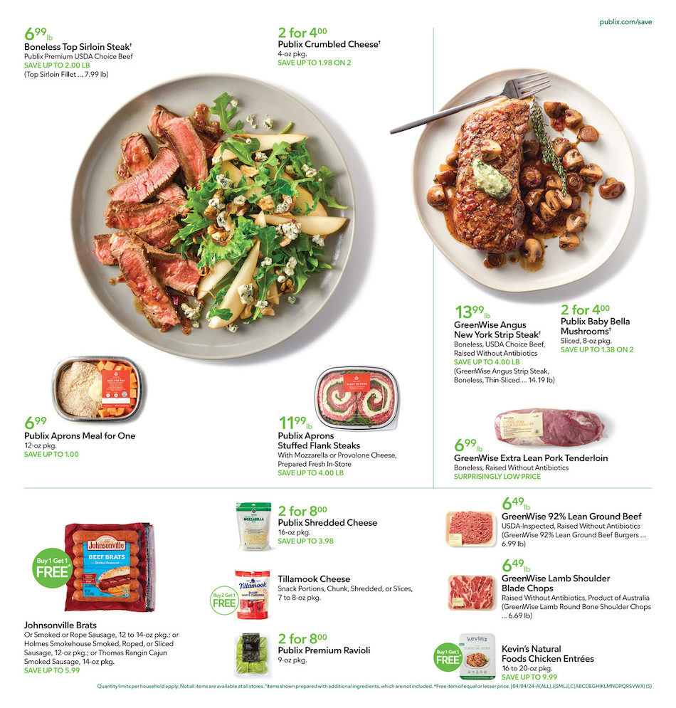Publix Weekly Ad 3rd – 9th April 2024 Page 5