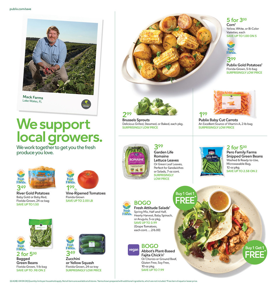 Publix Weekly Ad 3rd – 9th April 2024 Page 6