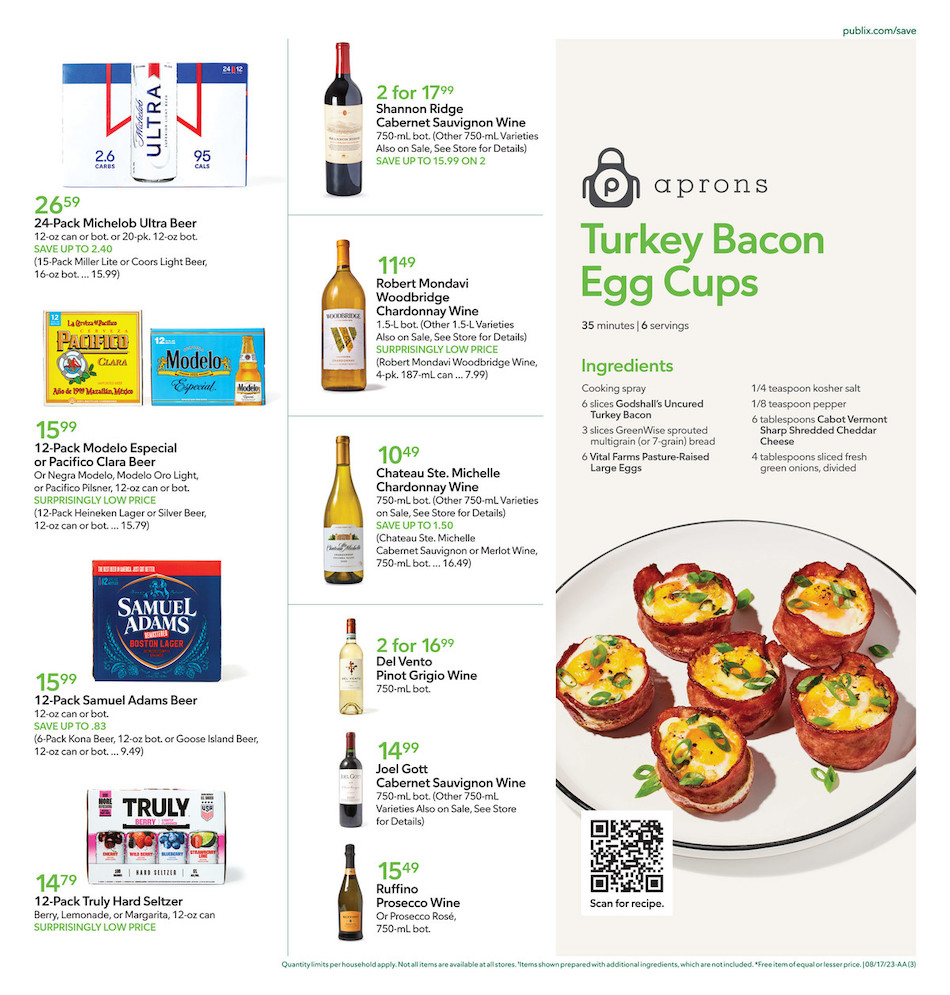 Publix Weekly Ad 16th – 22nd August 2023 Page 3