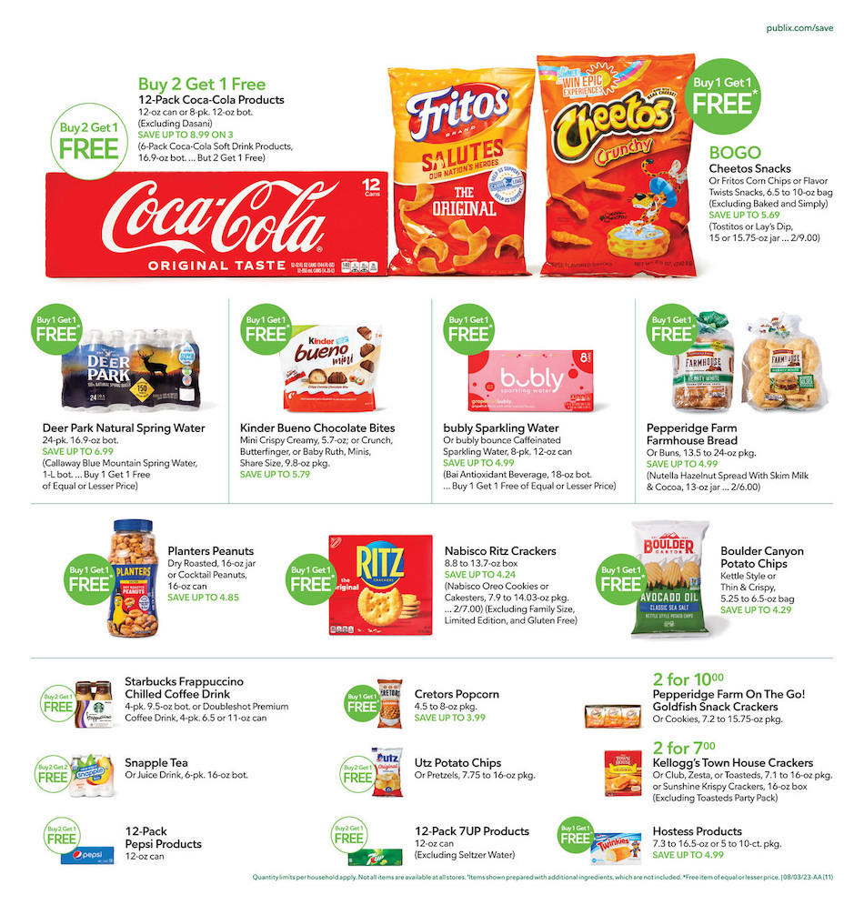 Publix Weekly Ad 2nd – 8th August 2023 Page 11