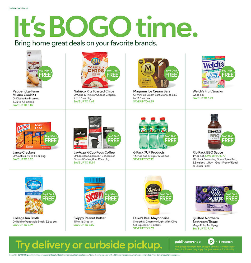 Publix Weekly Ad 2nd – 8th August 2023 Page 16