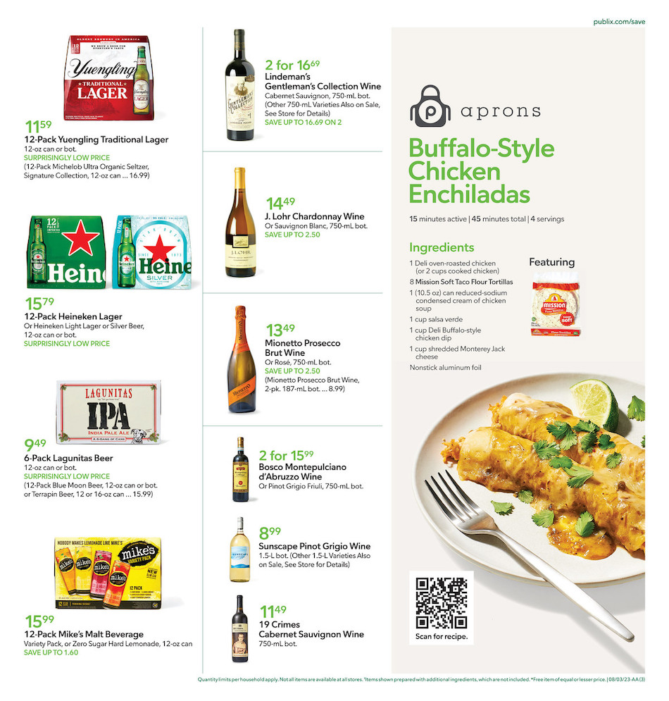 Publix Weekly Ad 2nd – 8th August 2023 Page 3