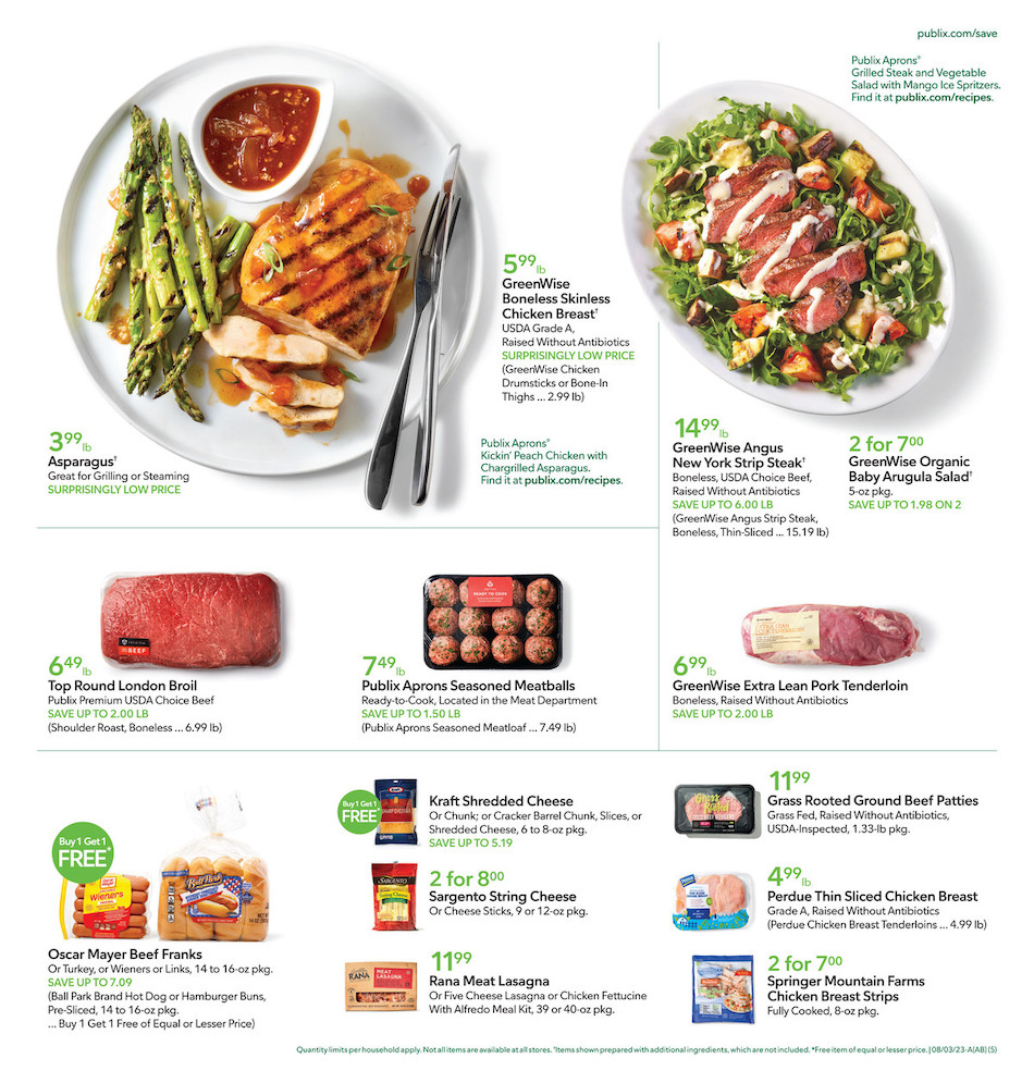Publix Weekly Ad 2nd – 8th August 2023 Page 5