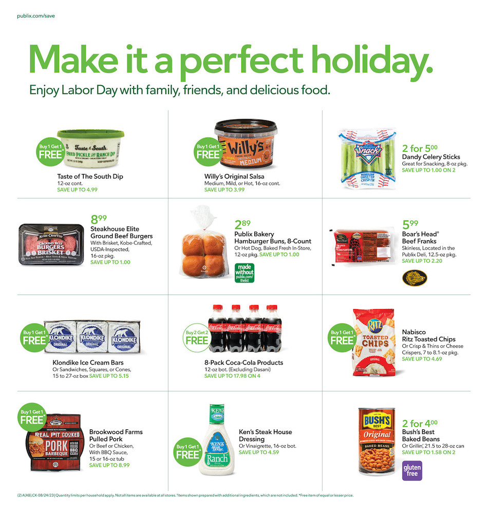 Publix Weekly Ad 23rd – 29th August 2023 Page 2