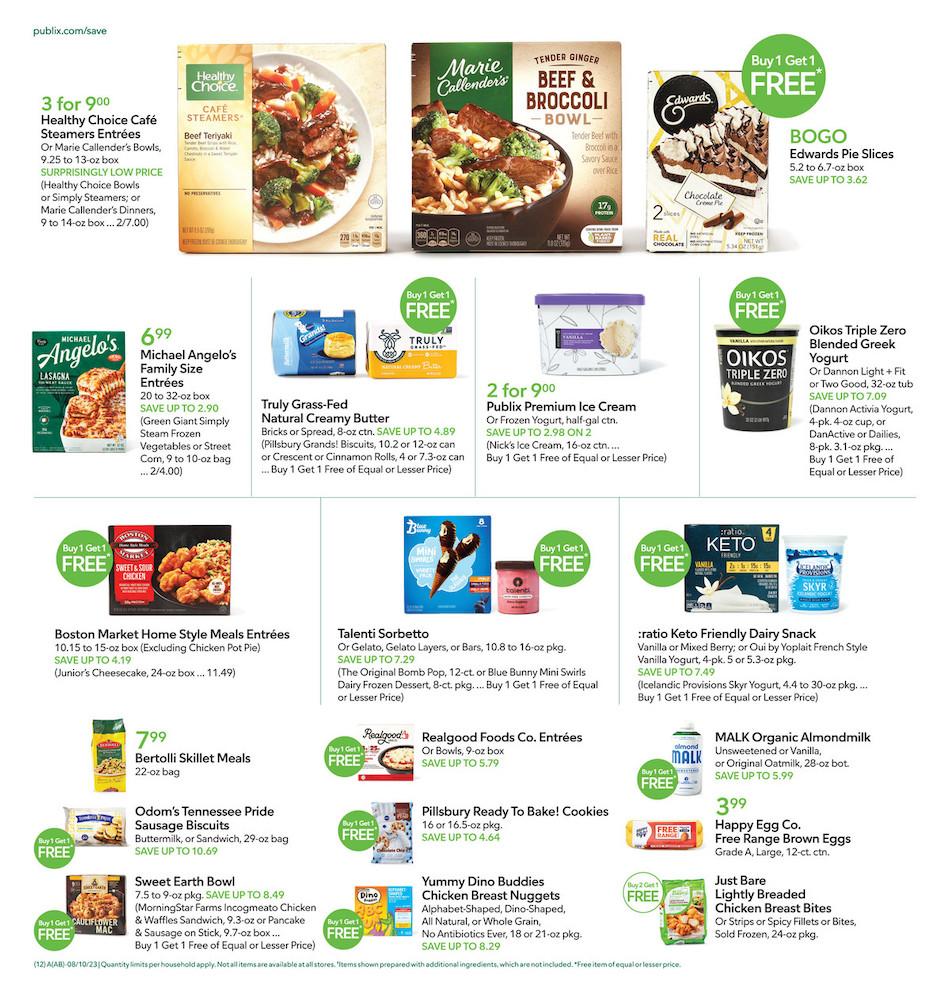 Publix Weekly Ad 9th – 15th August 2023 Page 12