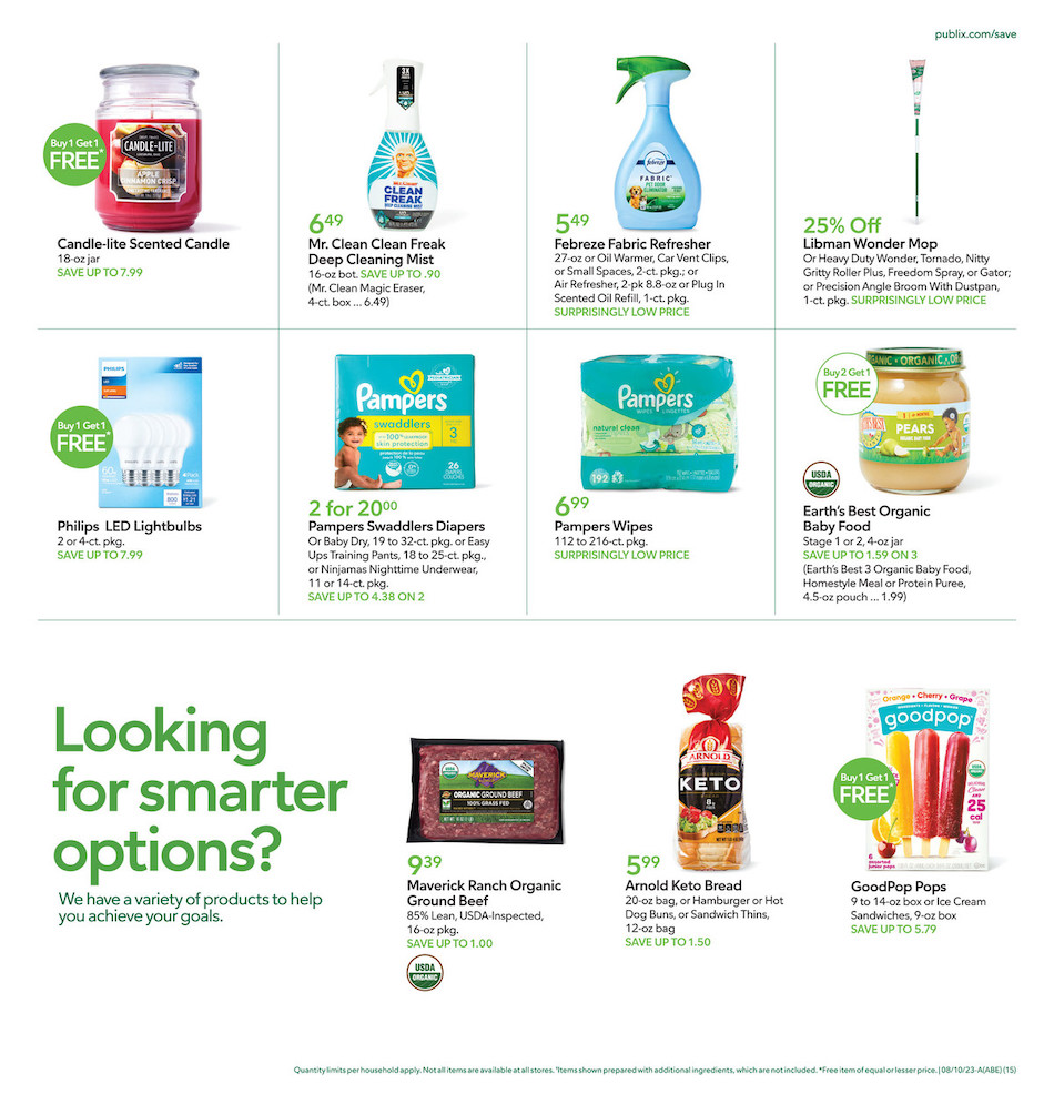 Publix Weekly Ad 9th – 15th August 2023 Page 15