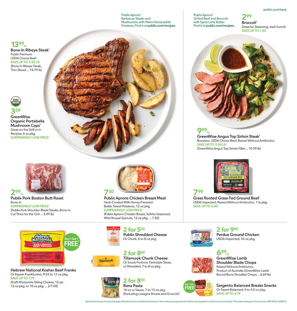 Publix Weekly Ad 9th – 15th August 2023 Page 5