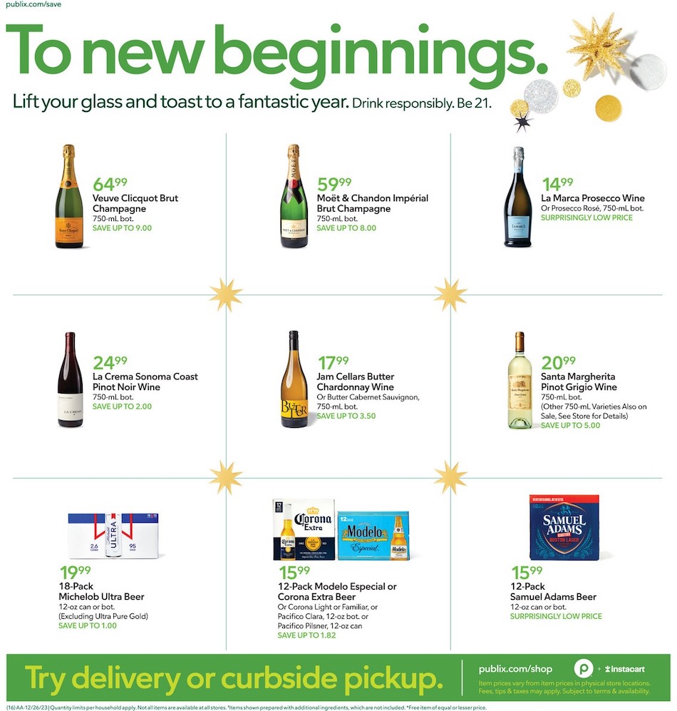 Publix Weekly Ad 26th December – 1st January 2024 Page 16