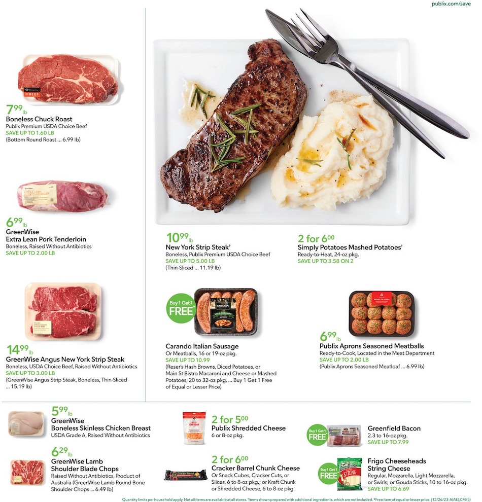 Publix Weekly Ad 26th December – 1st January 2024 Page 5