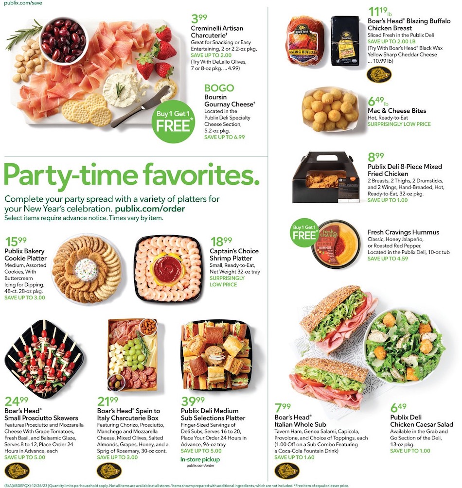 Publix Weekly Ad 26th December – 1st January 2024 Page 8
