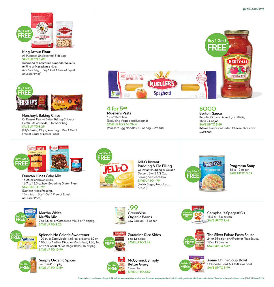 Publix Weekly Ad 6th – 12th December 2023 Page 15