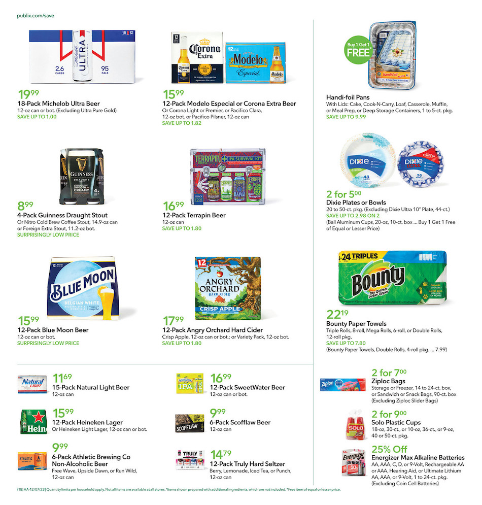 Publix Weekly Ad 6th – 12th December 2023 Page 18