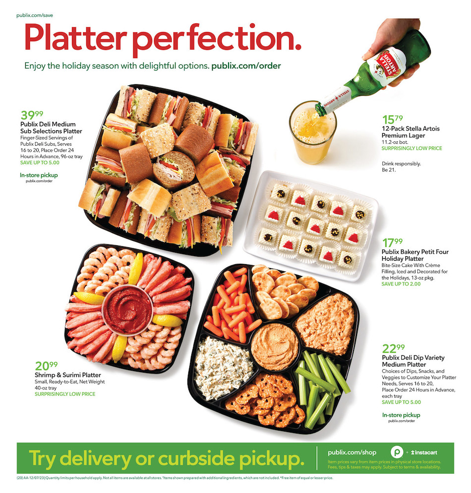 Publix Weekly Ad 6th – 12th December 2023 Page 20