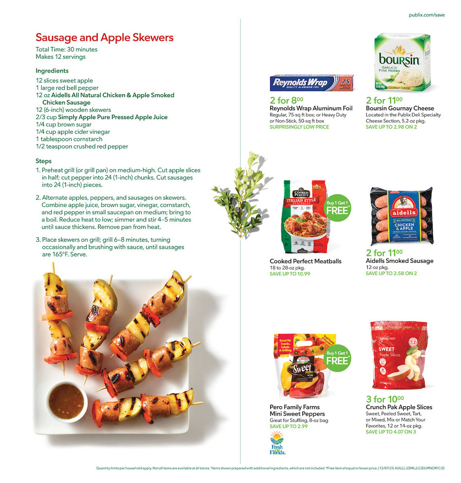 Publix Weekly Ad 6th – 12th December 2023 Page 3