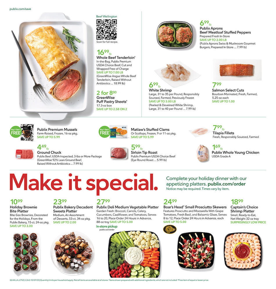 Publix Weekly Ad 6th – 12th December 2023 Page 6