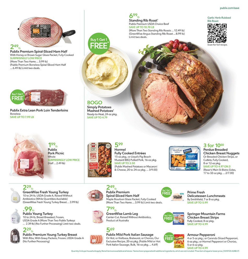 Publix Weekly Ad 6th – 12th December 2023 Page 7