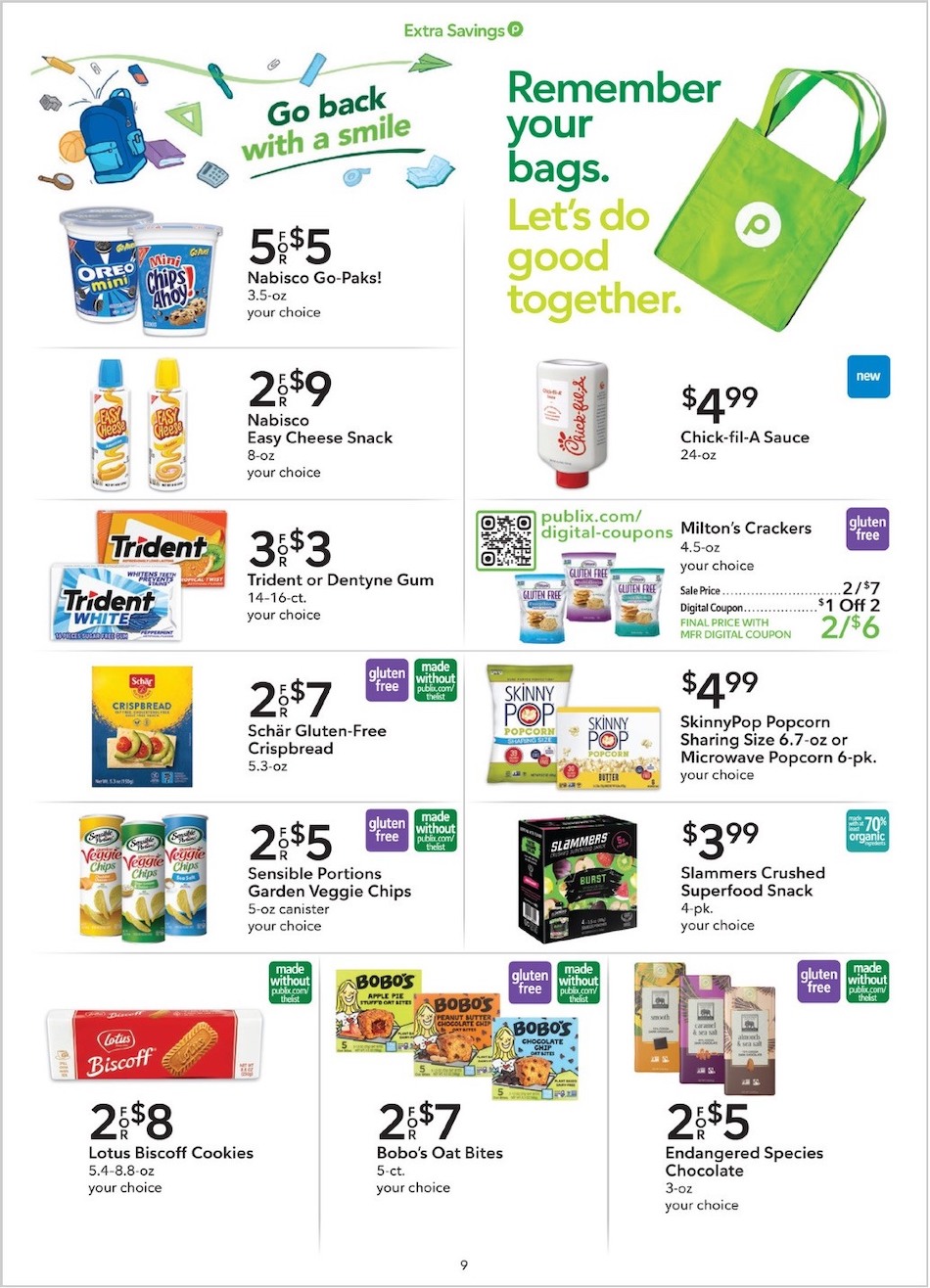 Publix Weekly Ad Extra 29th July – 11th August 2023 Page 9