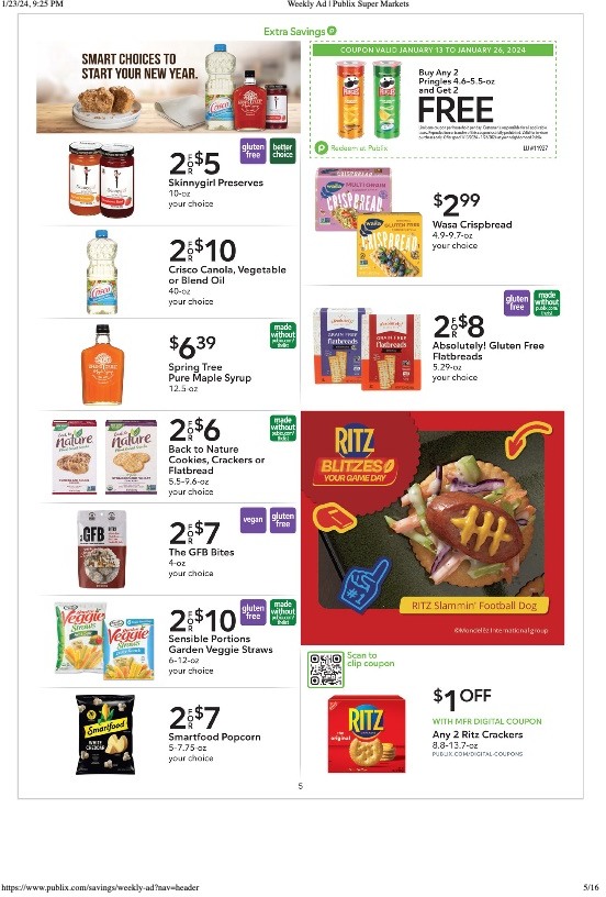 Publix Weekly Ad Extra Savings 13th – 26th January 2024 Page 5