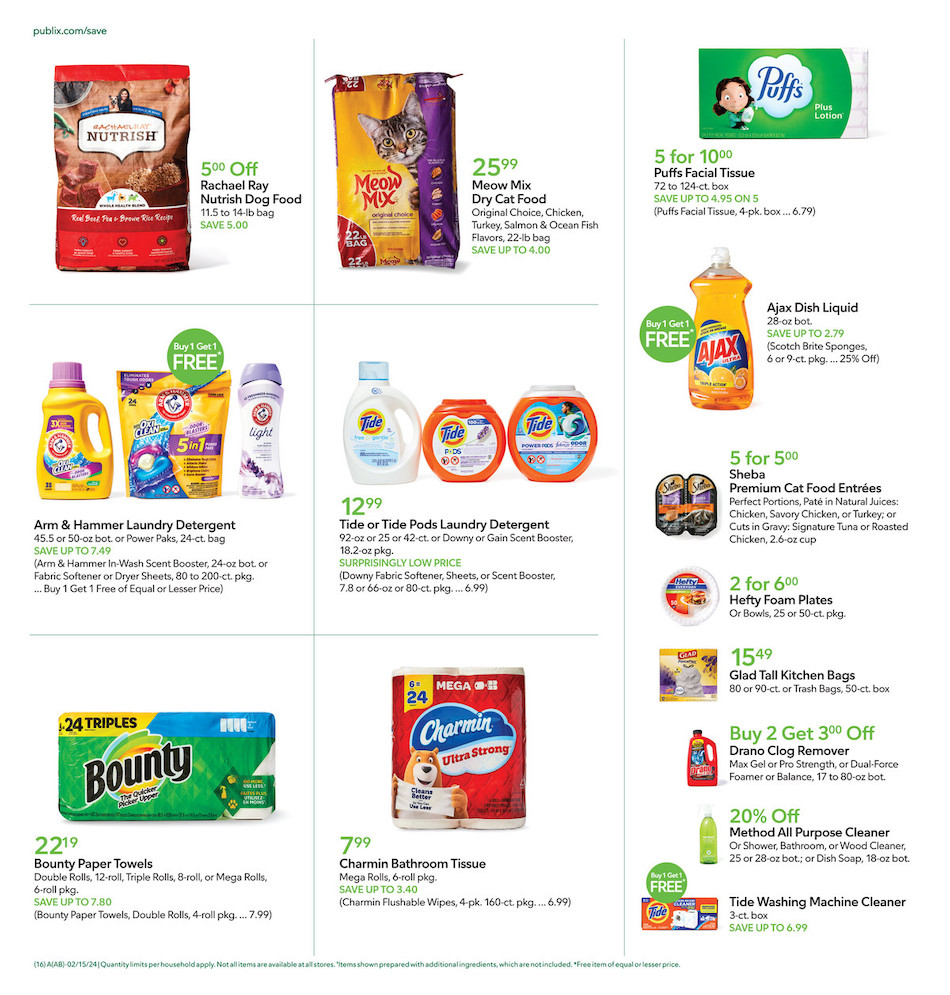 Publix Weekly Sale 14th – 20th February 2024 Page 16