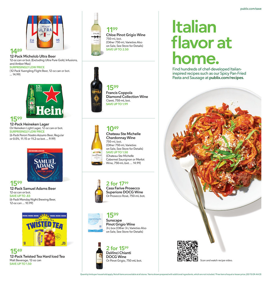 Publix Weekly Sale 14th – 20th February 2024 Page 3