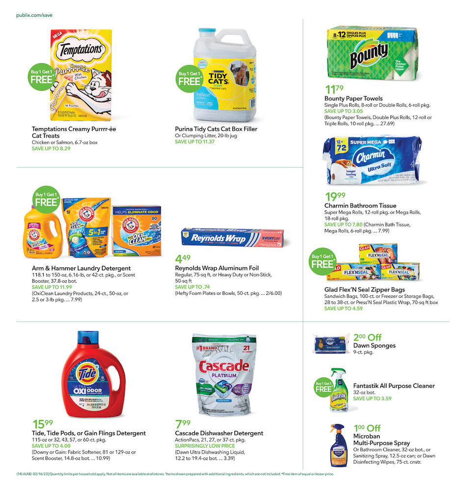 Publix Weekly Ad Sale 15th – 21st February 2023 Page 14