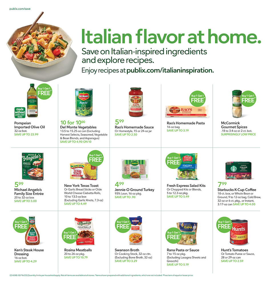 Publix Weekly Ad Sale 15th – 21st February 2023 Page 2