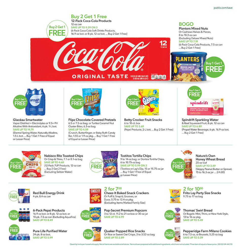 Publix Weekly Ad 21st – 27th February 2024 Page 13