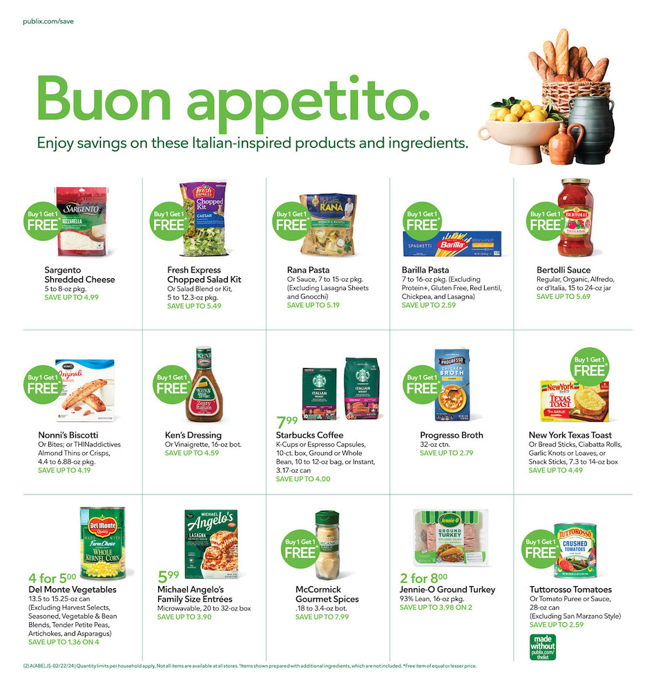 Publix Weekly Ad 21st – 27th February 2024 Page 2