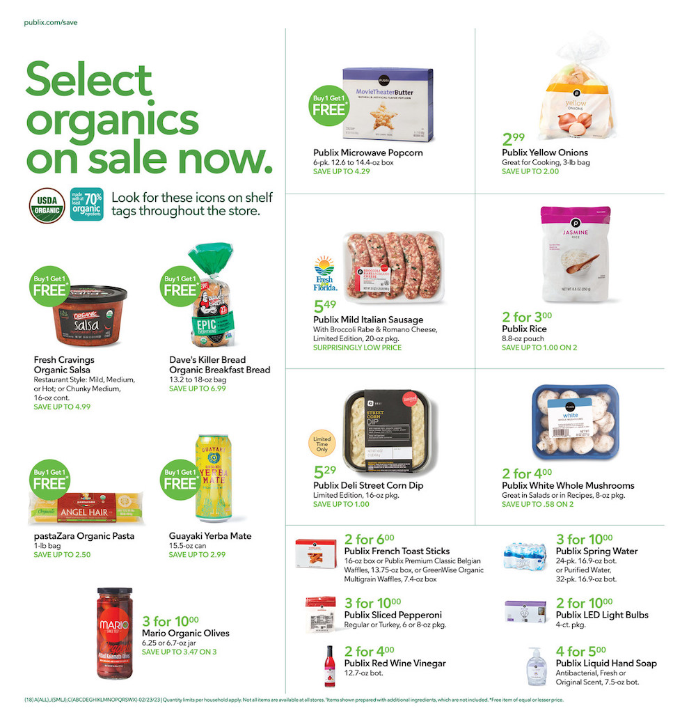 Publix Weekly Ad Sale Feb 22nd – 28th February 2023 Page 18
