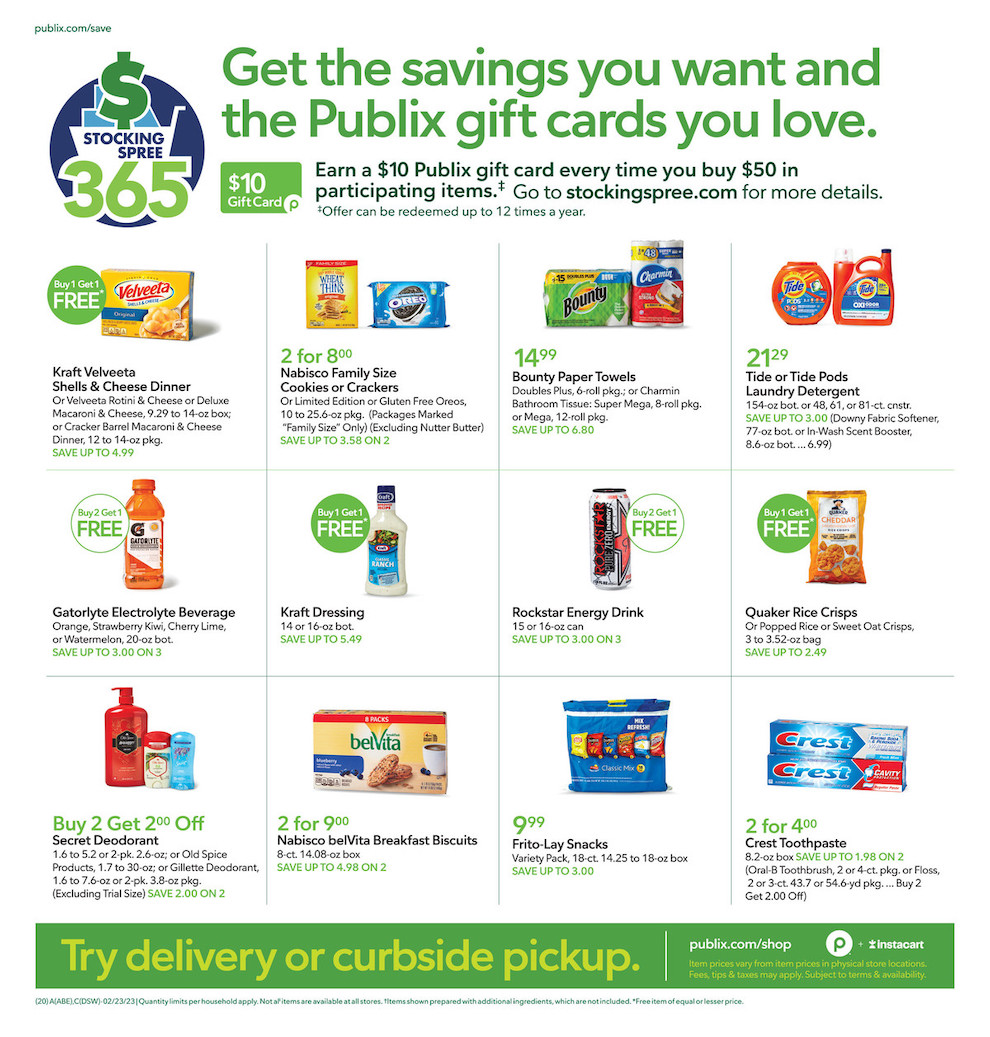 Publix Weekly Ad Sale Feb 22nd – 28th February 2023 Page 20