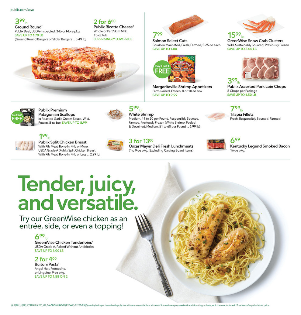 Publix Weekly Ad Sale Feb 22nd – 28th February 2023 Page 4