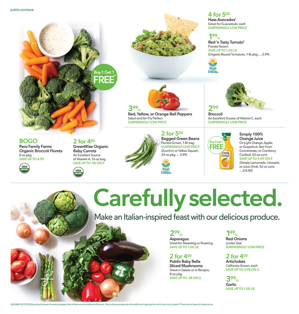 Publix Weekly Ad Sale Feb 22nd – 28th February 2023 Page 6