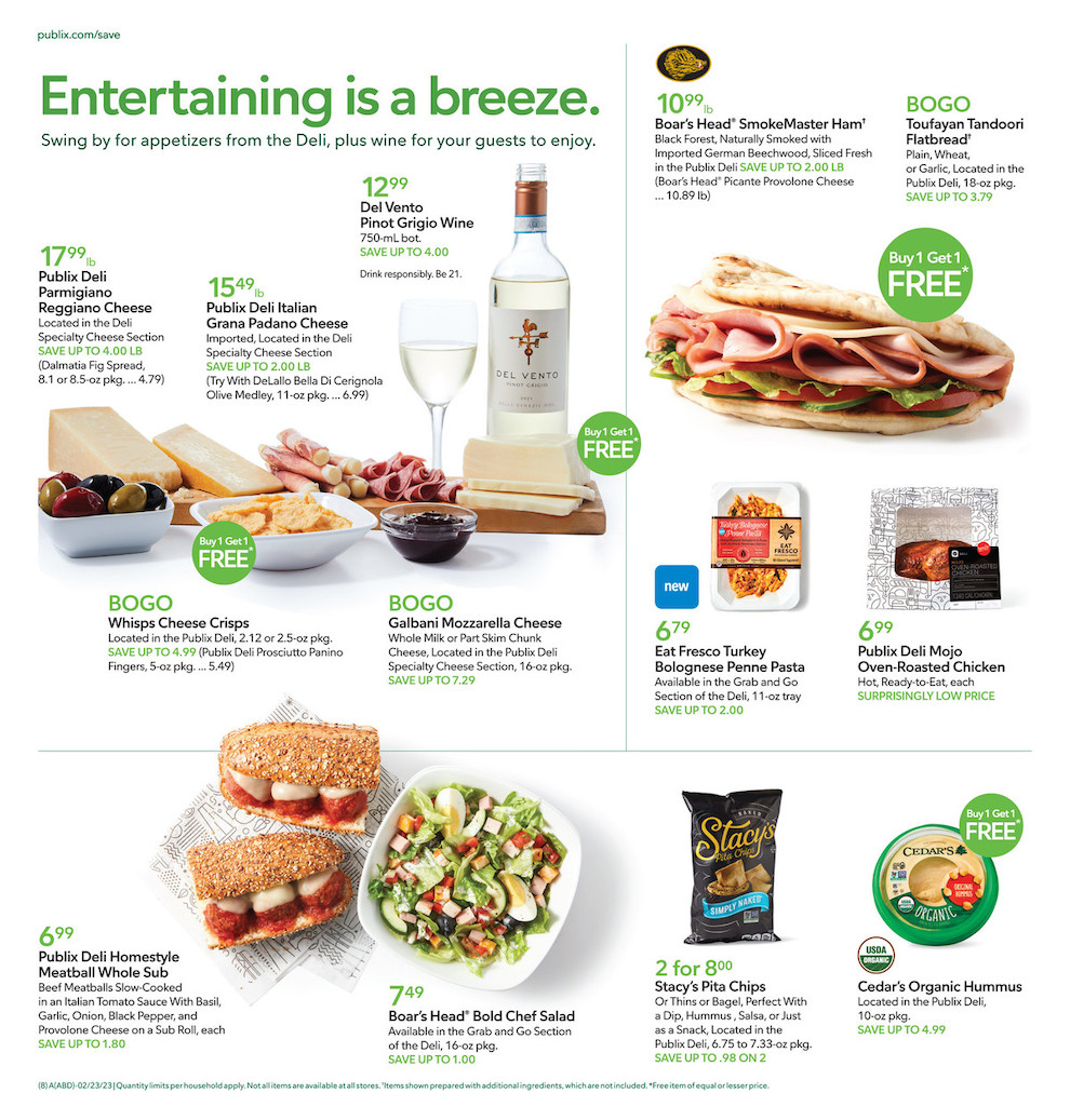 Publix Weekly Ad Sale Feb 22nd – 28th February 2023 Page 8