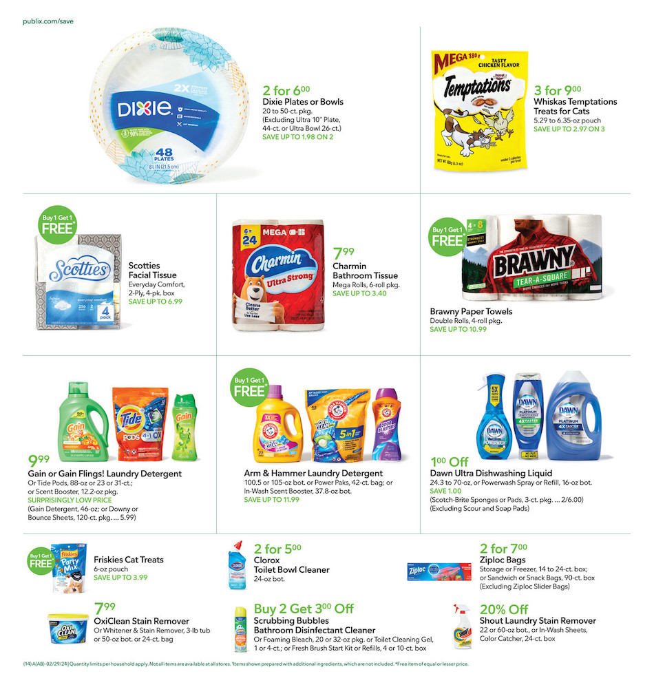 Publix Weekly Ad 28th February – 5th March 2024 Page 14