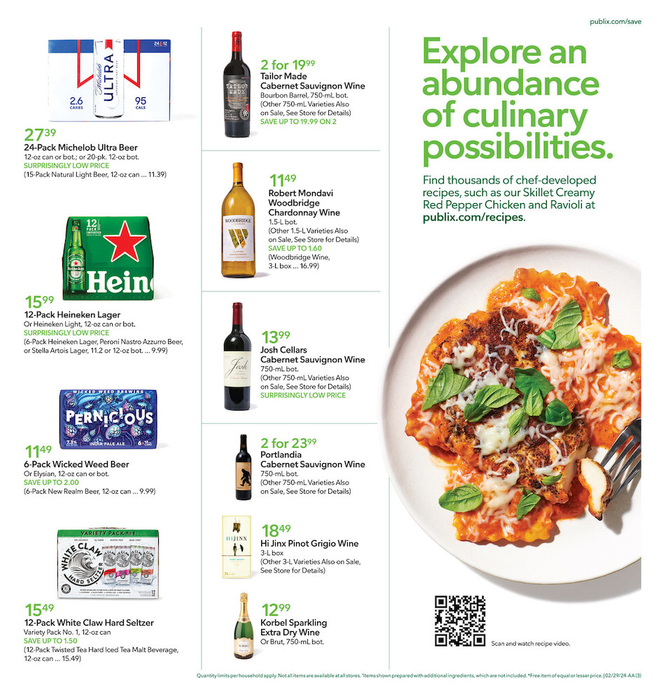Publix Weekly Ad 28th February – 5th March 2024 Page 3