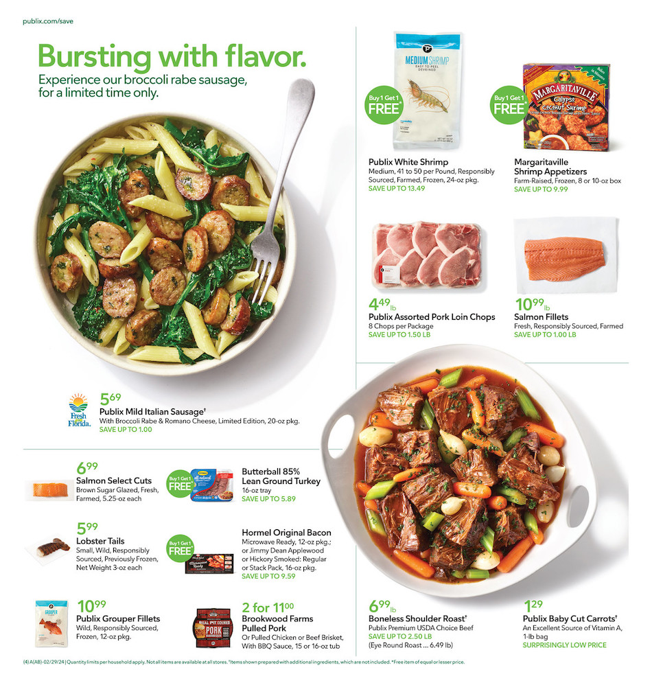 Publix Weekly Ad 28th February – 5th March 2024 Page 4