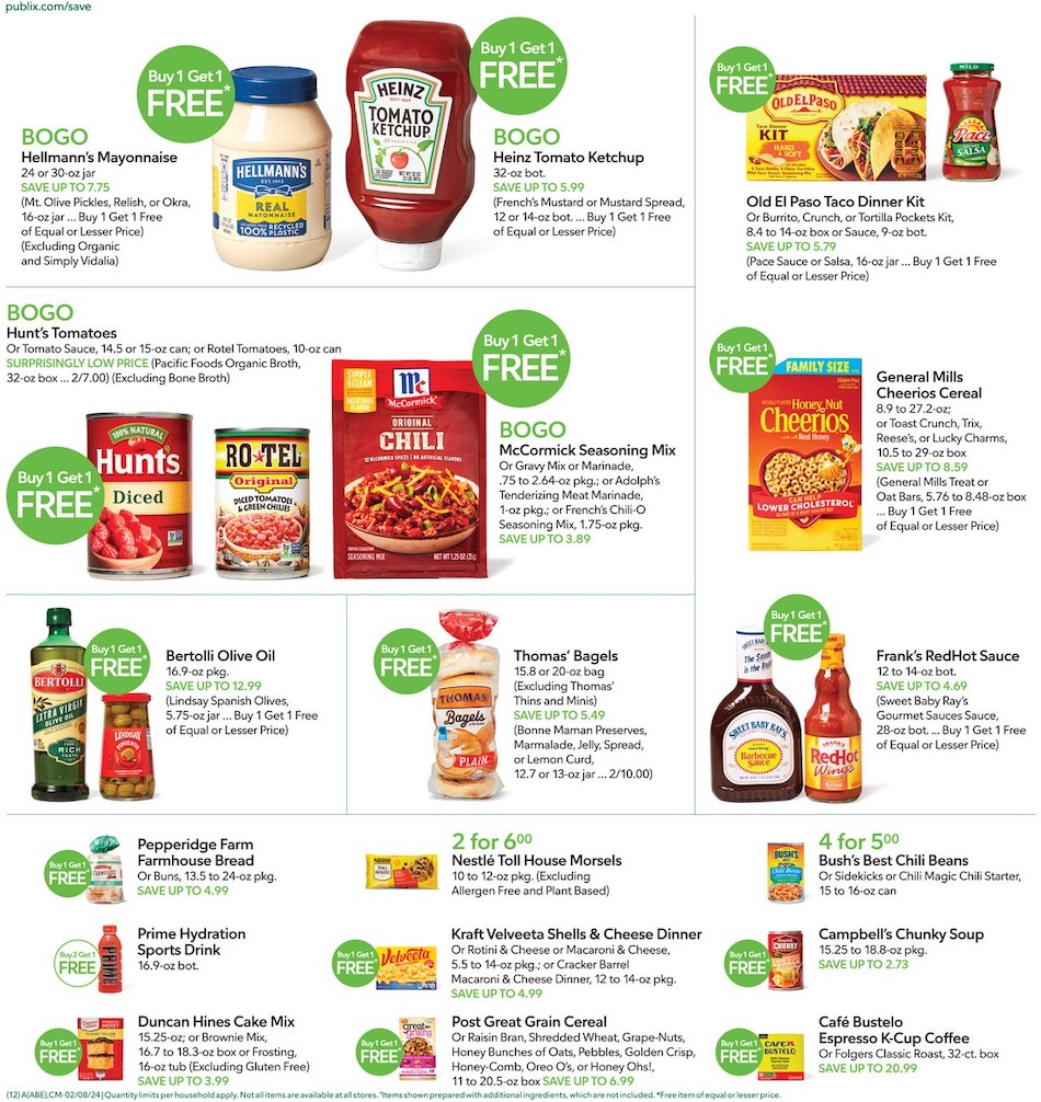 Publix Weekly Ad 7th – 13th February 2024 Page 12