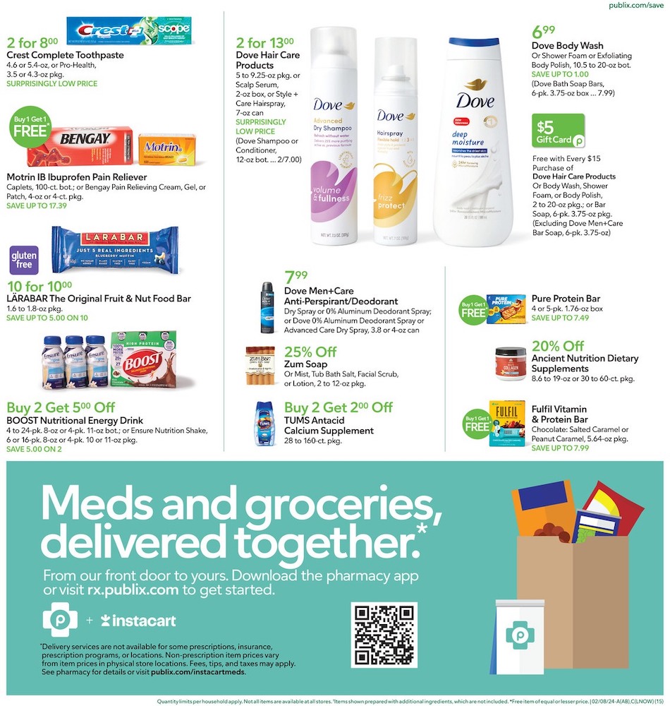 Publix Weekly Ad 7th – 13th February 2024 Page 15