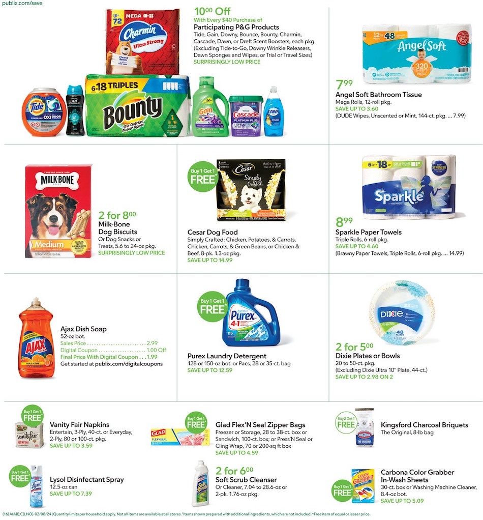 Publix Weekly Ad 7th – 13th February 2024 Page 16