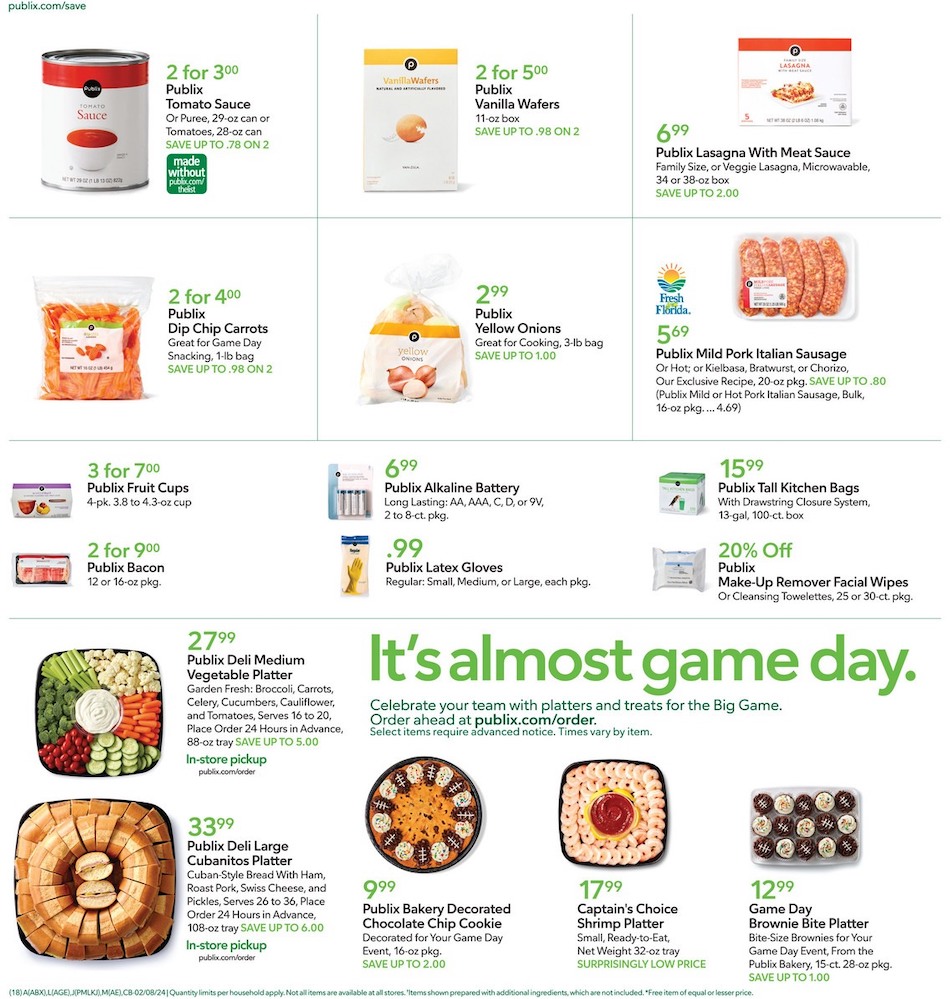 Publix Weekly Ad 7th – 13th February 2024 Page 18