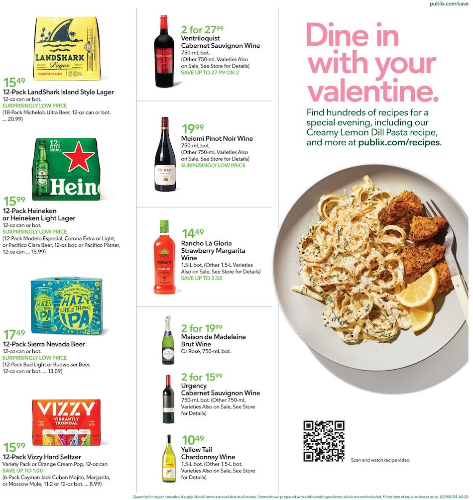 Publix Weekly Ad 7th – 13th February 2024 Page 3