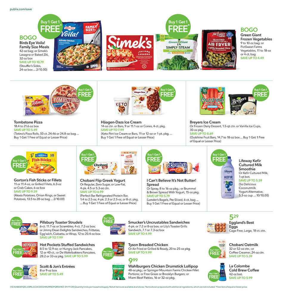 Publix Weekly Ad 10th – 16th January 2024 Page 12