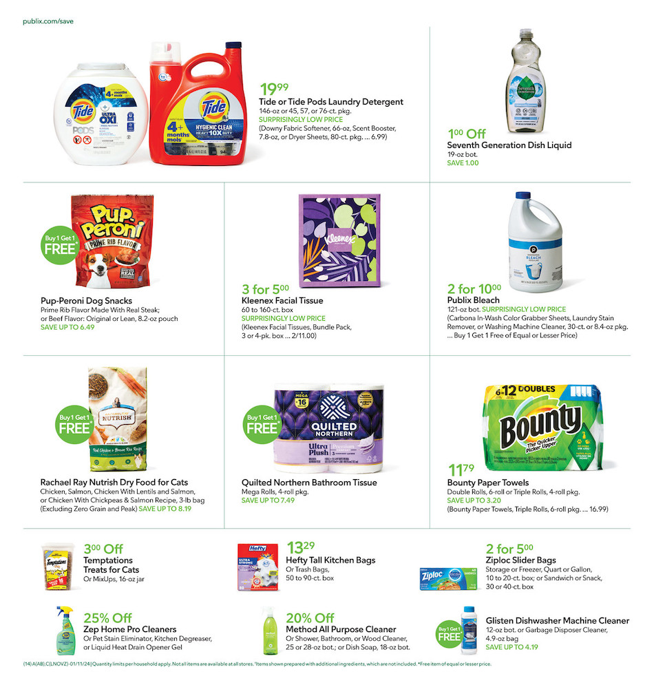 Publix Weekly Ad 10th – 16th January 2024 Page 14