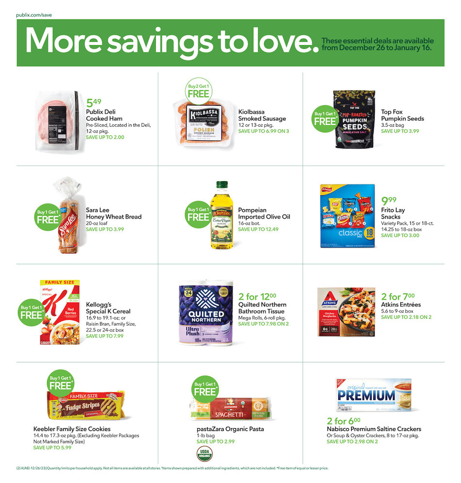 Publix Weekly Ad 10th – 16th January 2024 Page 17