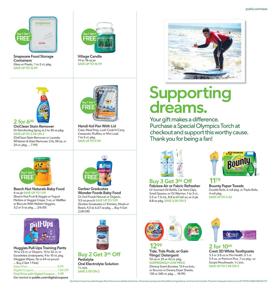 Publix Weekly Ad 17th – 23rd January 2024 Page 17