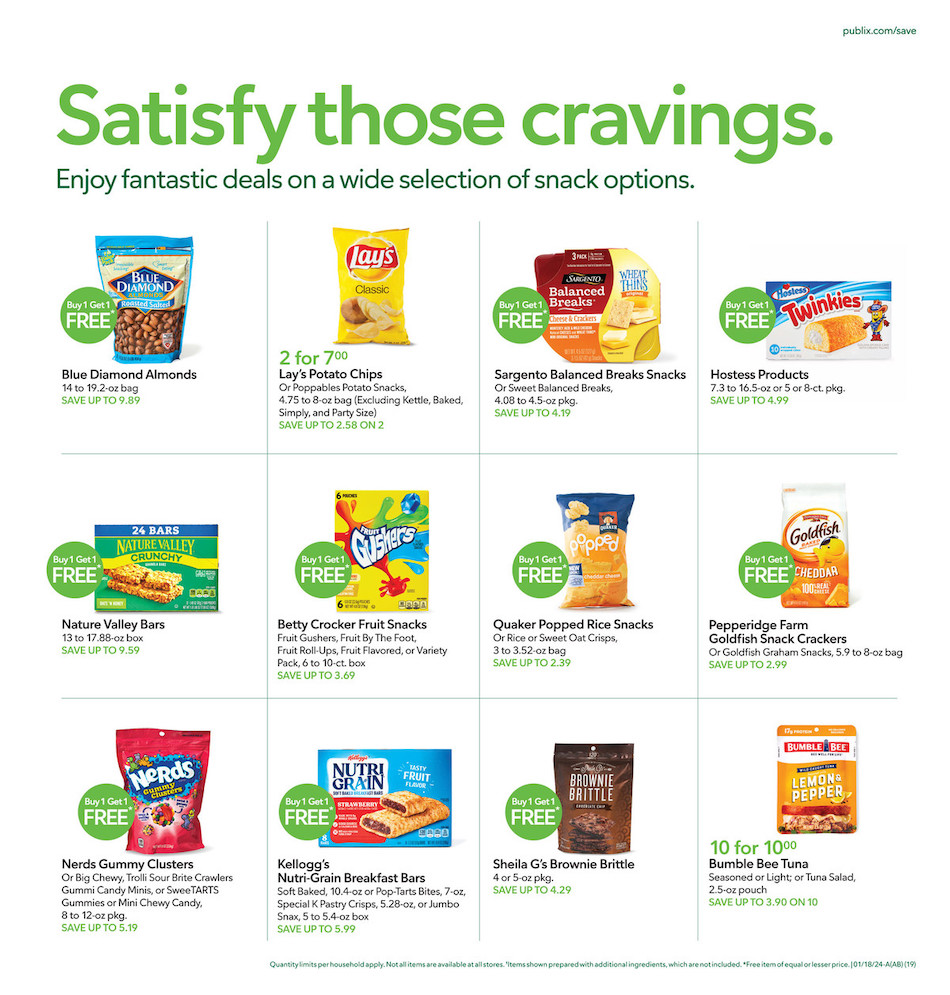 Publix Weekly Ad 17th – 23rd January 2024 Page 19
