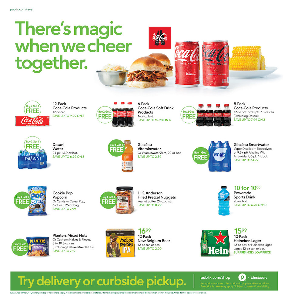 Publix Weekly Ad 17th – 23rd January 2024 Page 20