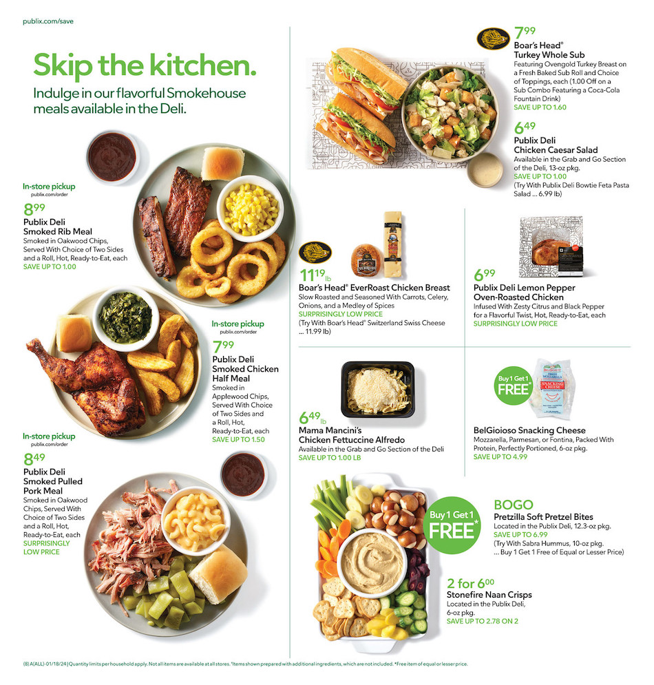 Publix Weekly Ad 17th – 23rd January 2024 Page 8